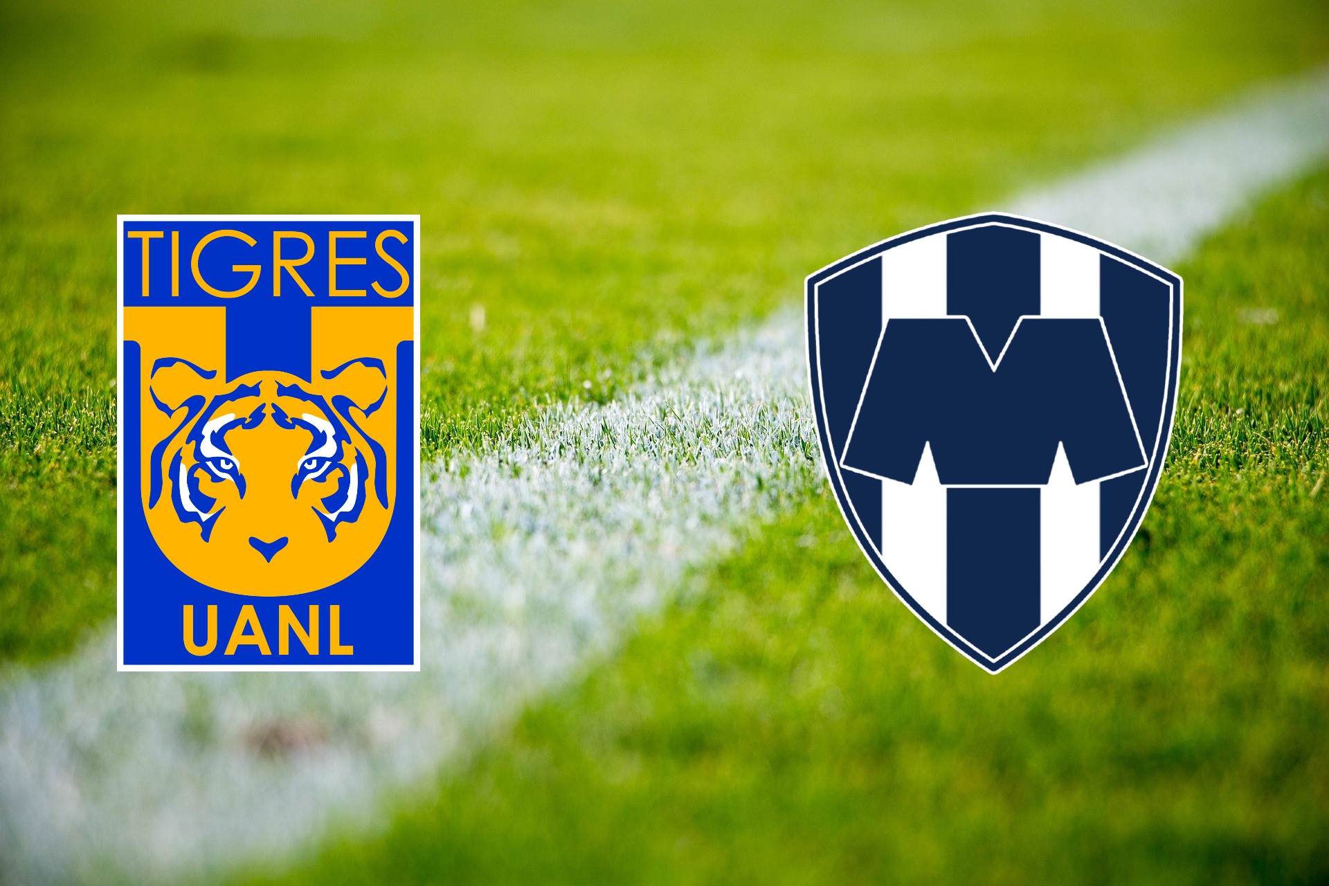 logos de tigres de la uanl y de rayados de monterrey clausura 2025 liga mx